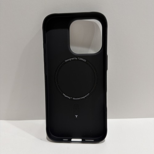 Torras Magnetic Slim Fit iPhone 16 Pro Hülle, Ultradünn mit MagSafe, Schwarz NEU - Bild 5 von 6