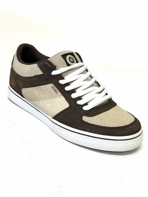 Etnies Faction Men s Sneakers Size 9 New OG Year 2006 BRN TAN WHT Ref3818
