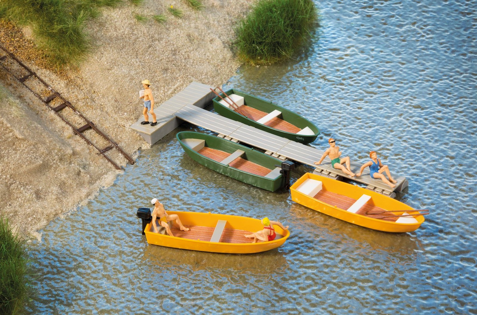 Auhagen 41693 Boote, H0