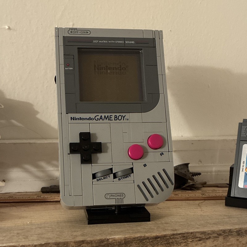 LEGO Game Boy 71436 LEGO Super Mario Nintendo 421pcs Display Stand Included