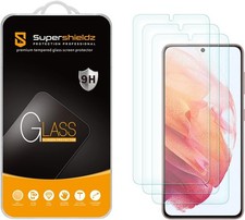 3 Pack Supershieldz Designed for Samsung Galaxy S21 5G Tempered Glass Screen P
