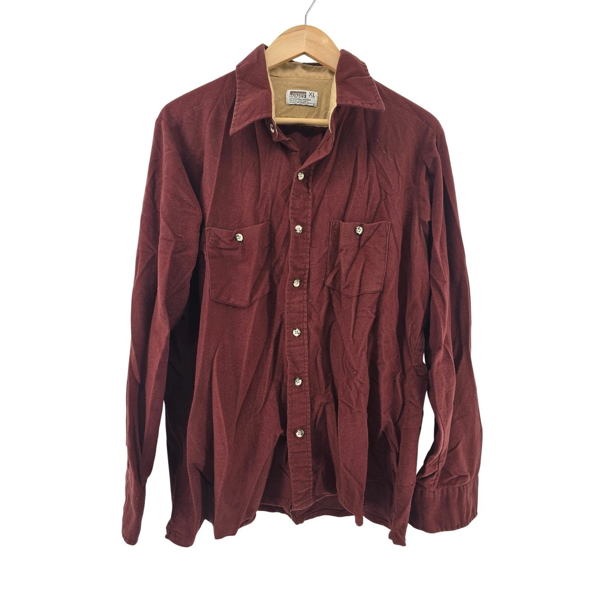 Corduroy Vintage Casual Shirts for Men for sale | eBay