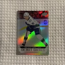 2022-23 Upper Deck Series 1 Debut Dates #DD-2 Vasily Podkolzin