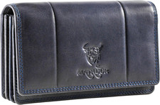 Marca Porta Carte Donna #VENEDIG Con Nobile Scatola Regalo, Lusso Portafogli Don