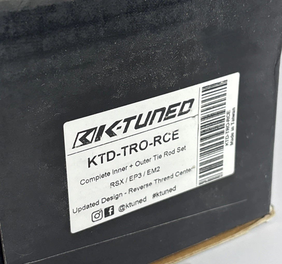 K-Tuned KTD-TRO-RCE Tie Rod Set Honda Civic RSX EP3 EM2 DC5 2001-2006 photo 6