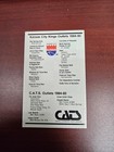 ES25 Kansas City Kings 1984/85 NBA Basketball Pocket Schedule - C.A.T.S. — photo 2