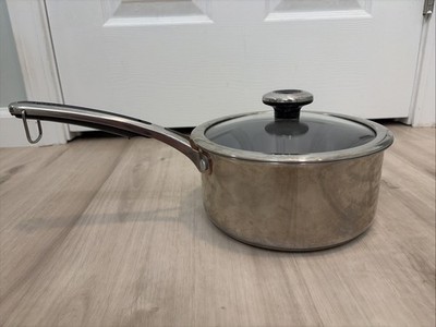 Paul Revere Ware 1801  3 Quart Saucepan & Lid Stainless Copper Confidence Core