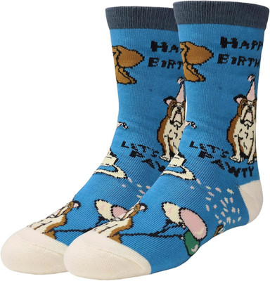 Kid'S Novelty Cute Animals Crew Socks, Funny Crazy Silly Cool Casual Dress Socks