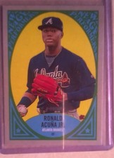2019 Topps Heritage - New Age Performers Ronald Acuña Jr. #NAP-17