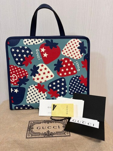 GUCCI Children's Strawberry Handbag 605614