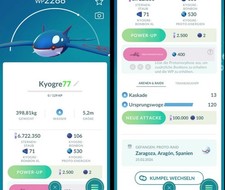 Pokémon Go | Kyogre | Event Attack | Trade | Same Day | 30 Day | Tausch