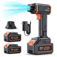 Electric Compressed Air Duster - 333,000 RPM Rechargeable Cordless Air Blower wi