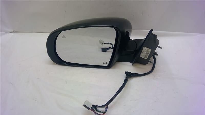 2014-2021 Jeep Cherokee Left Driver Side View Door Mirror Power Heated Black Oem