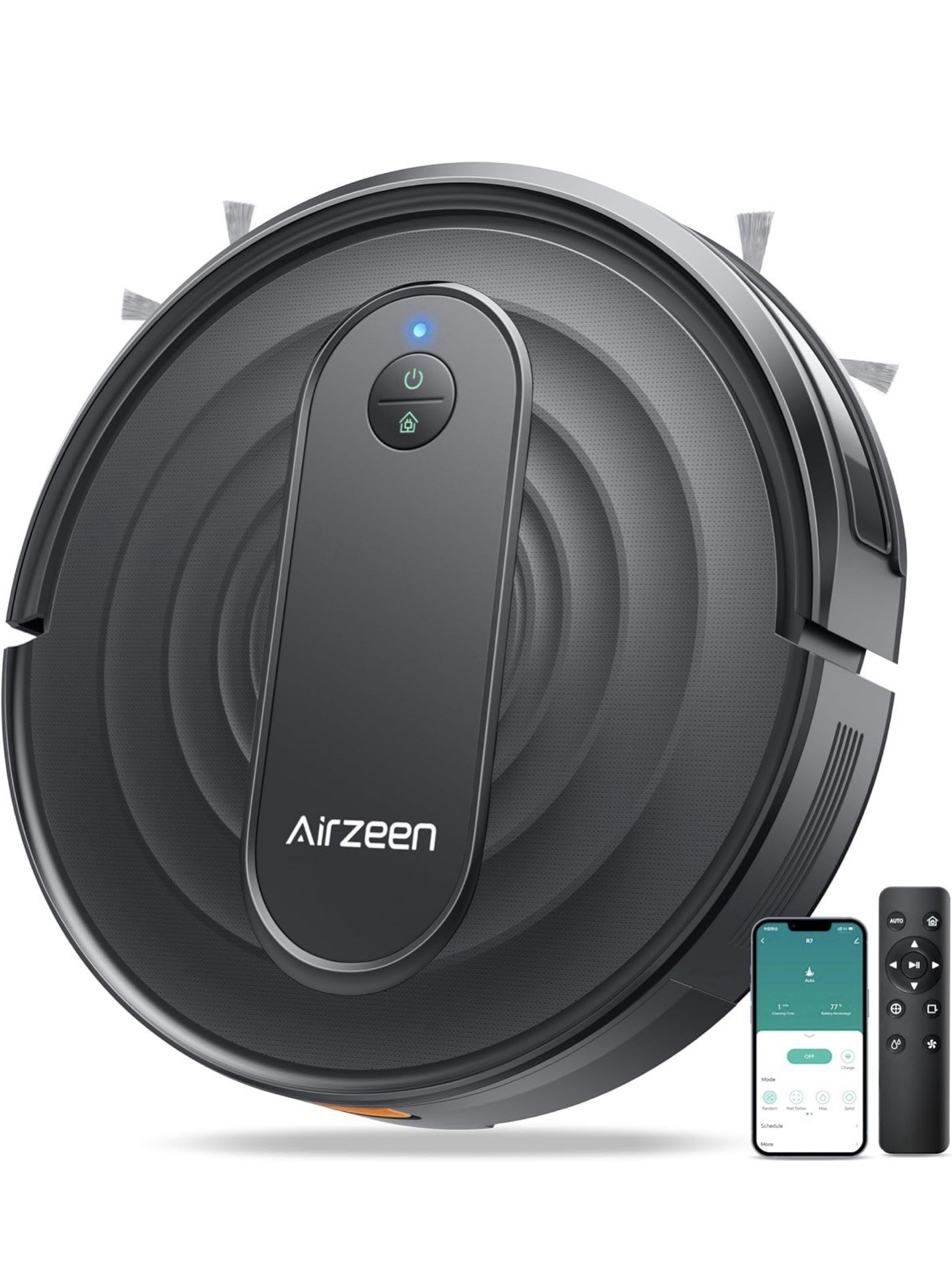Robot Vacuum Cleaner with 3000Pa Suction,Personalized Cleaning Settings Alexa-image