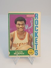 CALVIN MURPHY 1974-75 TOPPS BASKETBALL ROCKETS #152