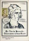 FRANCE FIRST DAY POST CARD MAXIMUM 1957 JOINVILLE 12F SUR TAXE