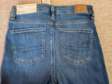 American Eagle NE X T LEVEL STRETCH Super Hi-Rise Jegging jeans Size 0/25W NWT