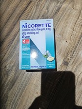 Nicorette 4 mg White Ice Mint Nicotine Gum - 100 Count