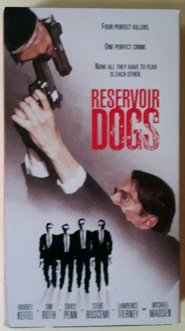 Reservoir Dogs VHS Tape Quentin Tarantino 1991 Classic Cult Thiller EBay