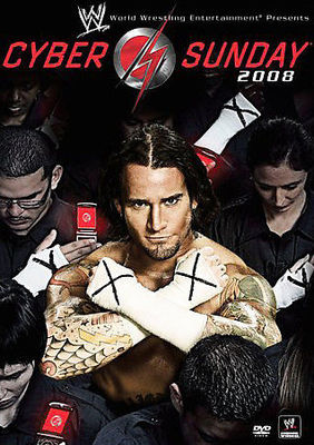 WWE Cyber Sunday 2008 Ppv DVD Brand New CM Punk 651191946839| eBay