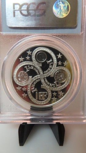 France 2003 Europa 1 & 1/2 Euros Silver - NGC PF69 - Europa - Picture 6 of 6