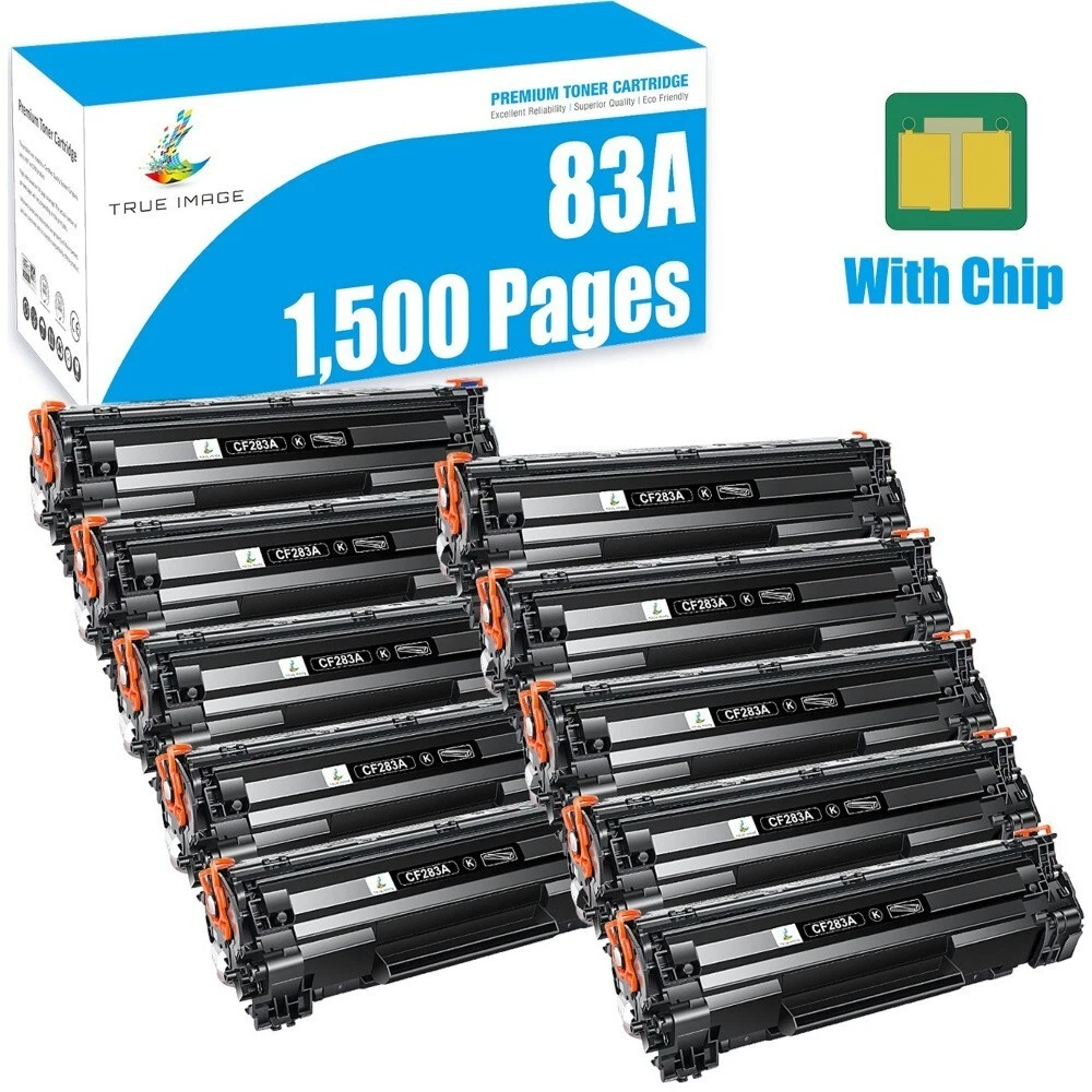 Pack De 3 Cartuchos De Tóner CF283X Compatible Para HP LaserJet Pro MFP M127fn, M127fw, M125nw – ¡Impresión Nítida Y Económica!