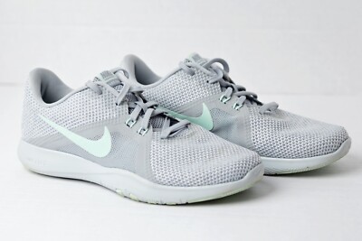 Size 7 - Nike Flex Trainer 8 Wolf Grey Igloo Lightly Used 