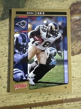 Vtg 2001 Upper Deck Victory Gold #439 MARSHALL FAULK Colts Rams NFL HOF NM/Mt SP