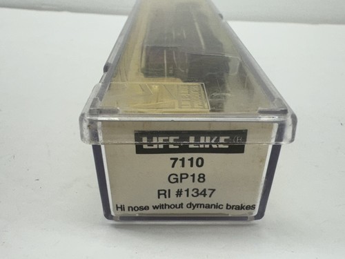 N Life-Like GP18 Diesel Locomotive 7110 Rock Island RI 1347 - Picture 12 of 12