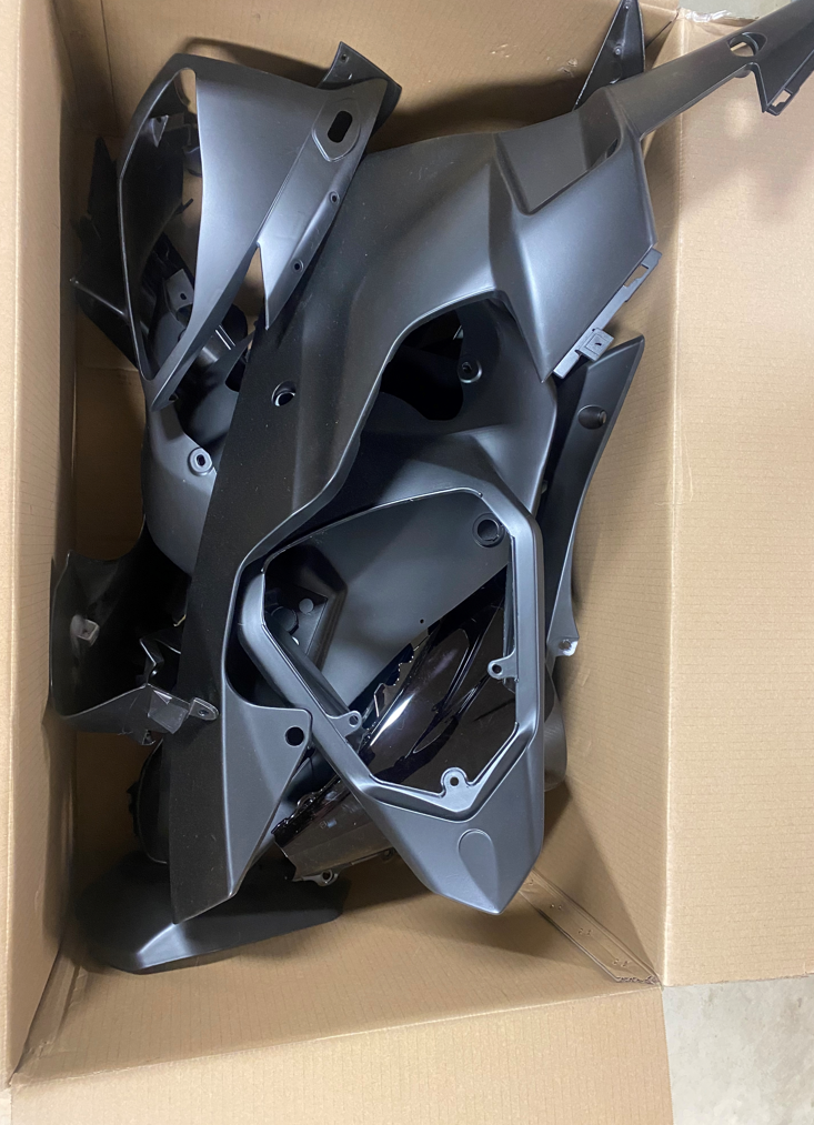For Yamaha YZF R6 2006 2007 Matte Black Painted Bodywork Fairing