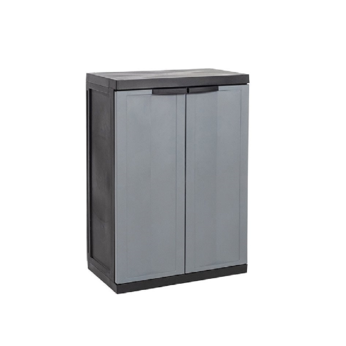 Toomax armadio basso Trend Midi in resina con ripiano regolabile cm65x38x94h