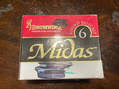 Browning Midas 6 Baitcast Reel | eBay
