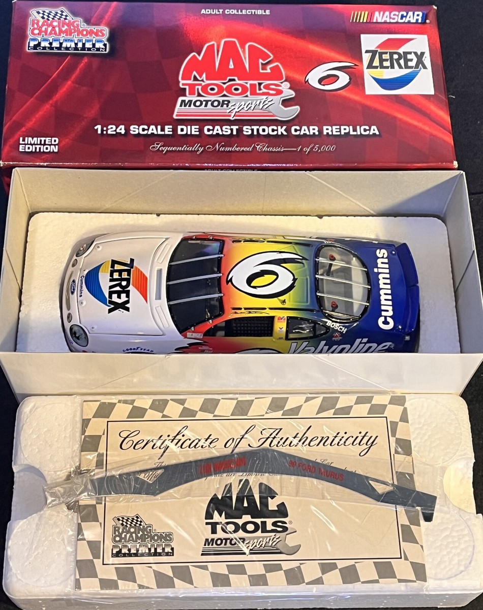Mark Martin 1999 Valvoline/Zerex Diecast 1:24 Stock Car Mac