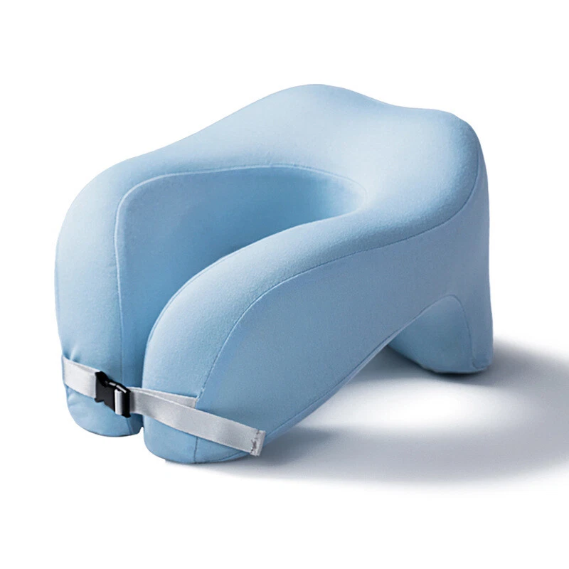 Travel Pillow U-Shape Pure Memory Foam Neck Pillow For Airplane Office NapPW