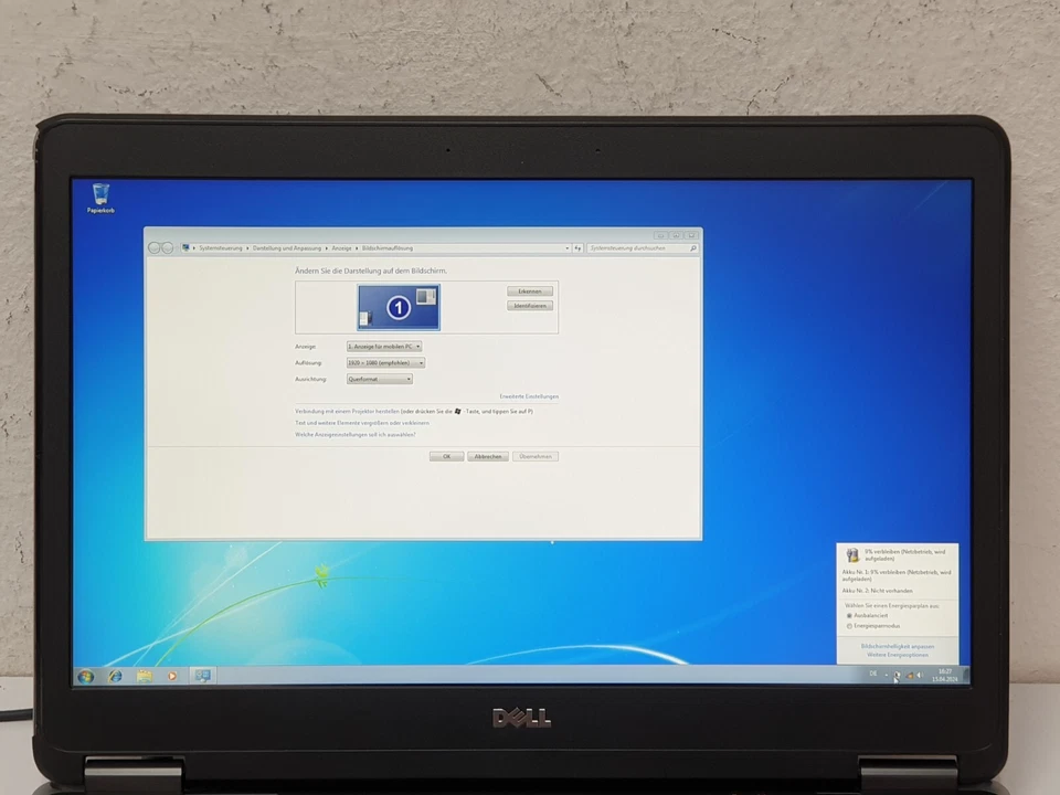 DELL Latitude E7440 i5-4310U 120GB SSD 8GB RAM Laptop Win. 7 14" HDMI Diagnose - Bild 2 von 4