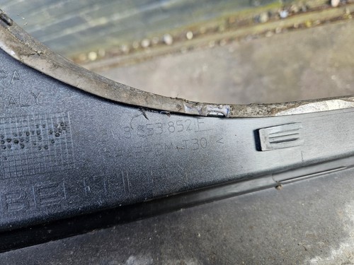 BENTLEY CONTINENTAL GT 2007 SIDE SKIRT O/S DRIVER SIDE RIGHT IN BLACK 3W8853852F - Picture 11 of 11