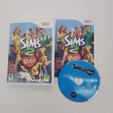 The Sims 2: Pets (Nintendo Wii, 2007) Complete Fast Shipping