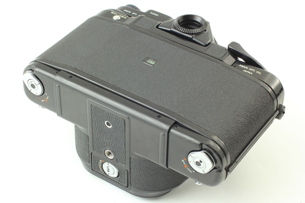 N.Mint w/Grip+Strap】Pentax 6x7 67 TTL Mirror Up MUP Medium Format