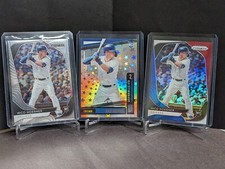 2020 Panini Prizm Prizms Red White Blue #30 Nico Hoerner RC & Base/ Unparalleled