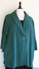 Plus Size We Be Bop Classy Teal Jacket Fleece 2x