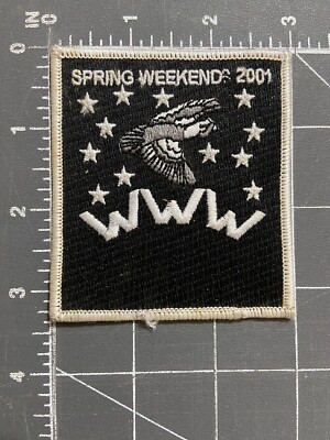 WWW Spring Weekends 2001 Patch Order of the Arrow OA Lodge Boy Scouts of America