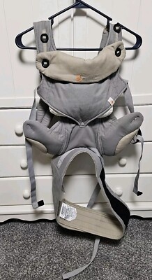 Ergo Baby Multi Four Position 360 Carrier + Easy Snug Combo Grey