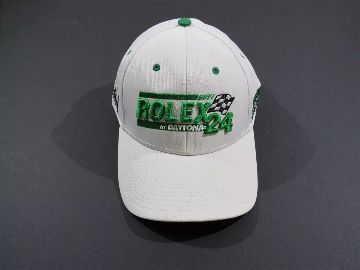 NEW ORIG ROLEX 24 HOUR DAYTONA SPEEDWAY RACING HAT CAP LIMITED EDITION  w/PIN NOS