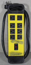 8 Outlet Temporary Relocatable Power Tap Power Strip 14 AWG 5ft Cord