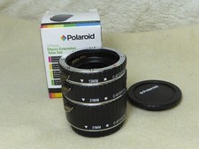 quality polaroid  Canon EOS Extension Tubes Set 13mm 21mm 31mm Boxed  ef digital