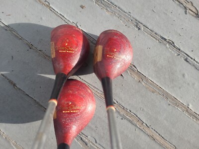 Wilson Sam Snead Blue Ridge  123 Maple Wood Set Greenbrier Hotel Pro Strata