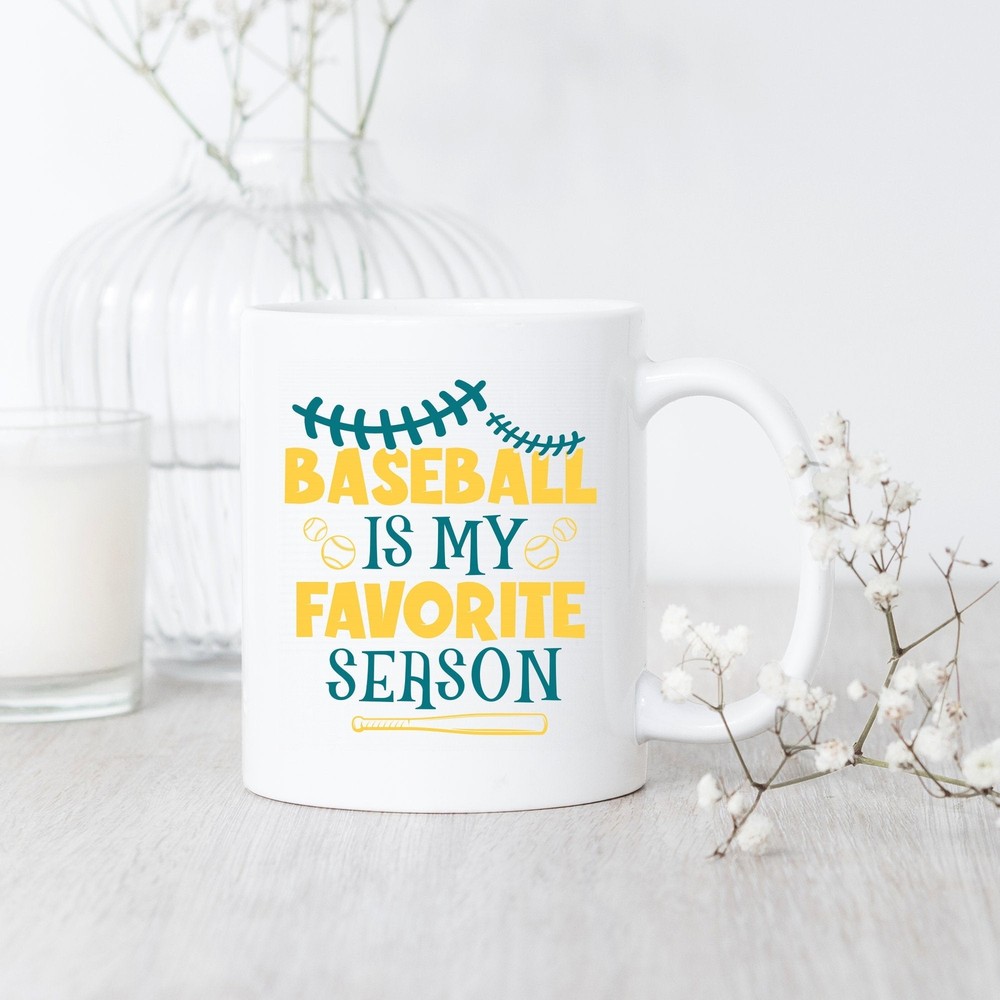Baseball Season Mug for Players and Fans - Perfect Baseball Gift