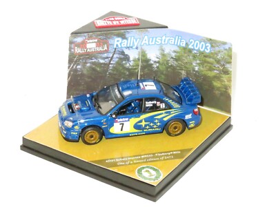 1/43 Subaru Impreza S9 WRC`03 Telstra Rallye Australien 2003 #7 P.Solberg