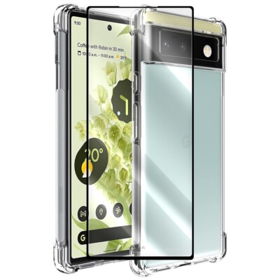 Explosion-proof Screen Protector Film Anti-Collision TPU Case fit Google Pixel 6