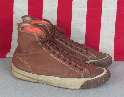 brown canvas sneakers